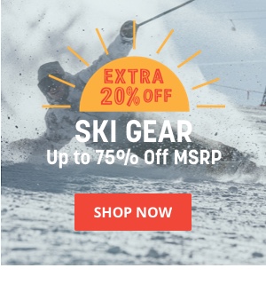 Ski Gear Extra 20% OFF
