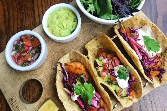 Tacos from Foragers in New York City