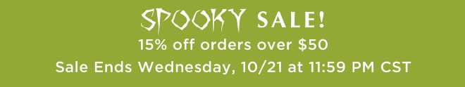 15% off sitewide ends on Wednesday, 10/21/2020.