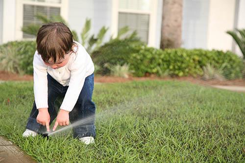 Sprinkler baby