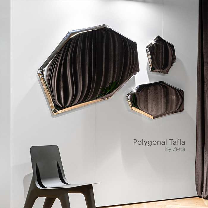 Tafla Polygonal Mirror by Zieta