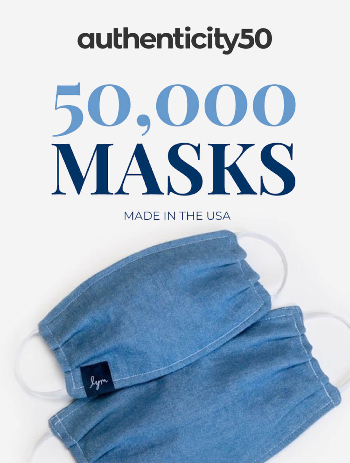50,000 masks