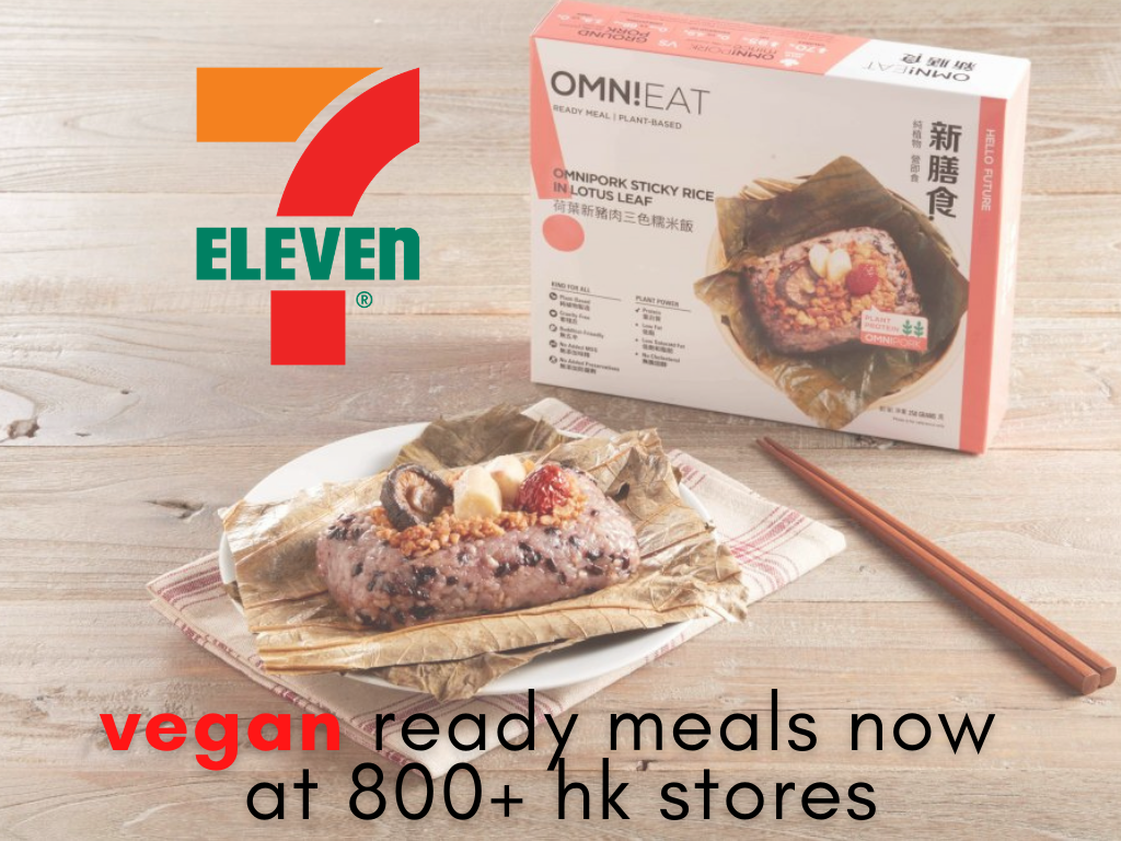 Vegan Ready Meals Launch At 800+ 7-11 Stores Across Hong Kong