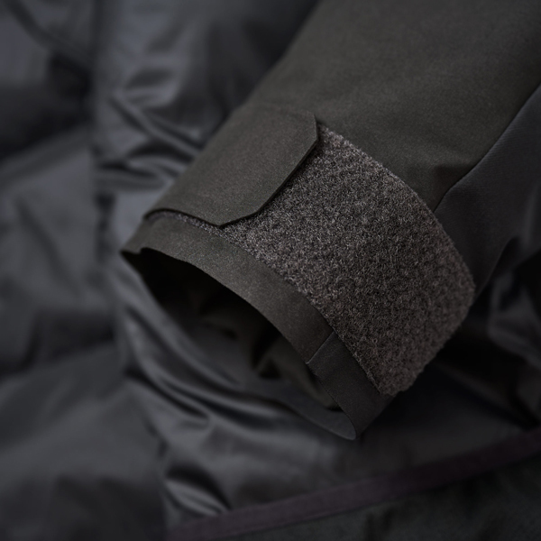 womens parka open
