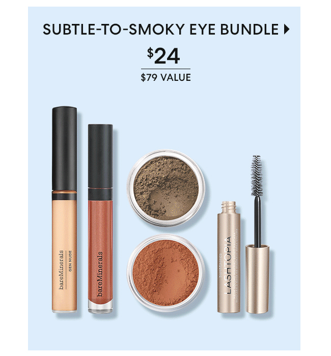 Subtle-to-smoky eye bundle - $24 - $79 Value - Shop Now