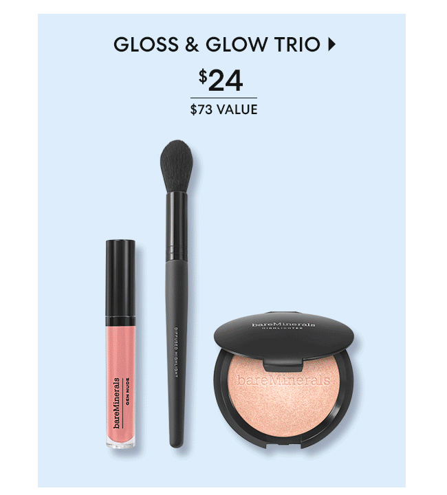 Gloss & Glow Trio - $24 - $73 Value - Shop Now