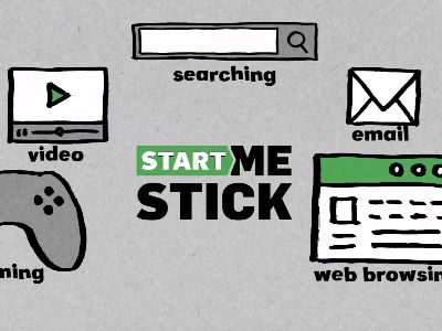 Image of an animated StartMeStick video