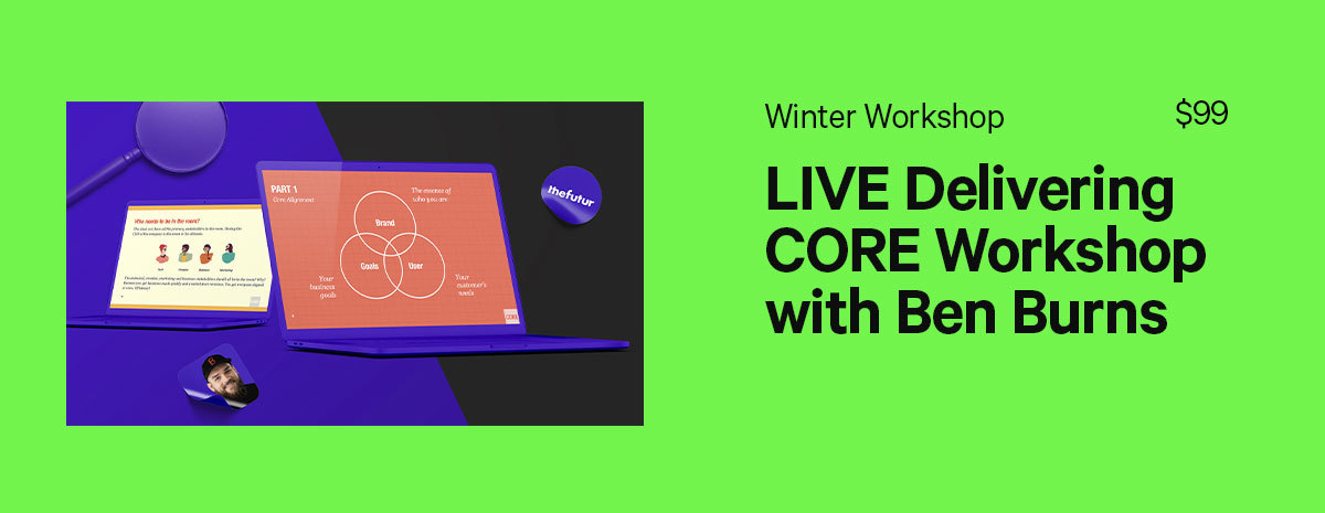LIVE Delivering CORE Workshop with Ben Burns!
