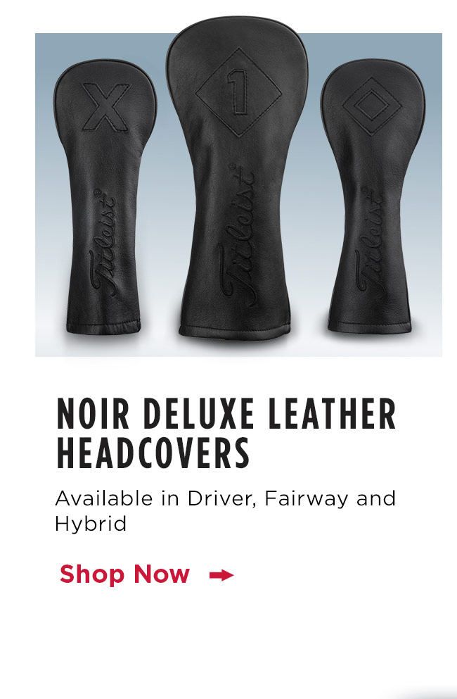 Shop Noir Leather Headcovers