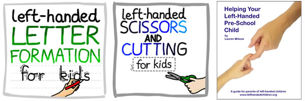 Left-handed children guides