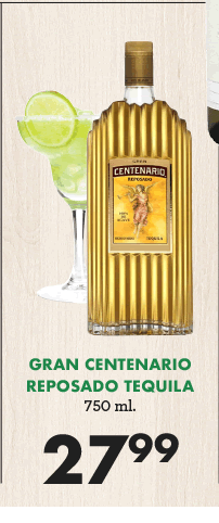 Gran Centenario Reposado Tequila - $27.99