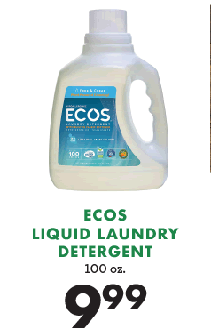 Ecos Liquid Laundry Detergent - $9.99
