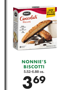 Nonnie''s Biscotti - $3.69