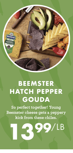 Beemster Hatch Pepper Gouda - $13.99 per pound