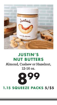 Justin''s Nut Butters - $8.99