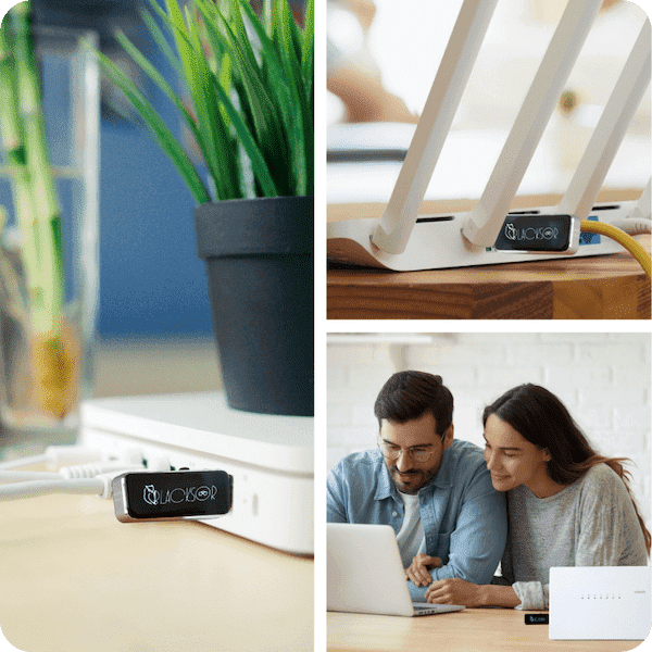 BlackSor plug-and-play router security system protects your family & friends