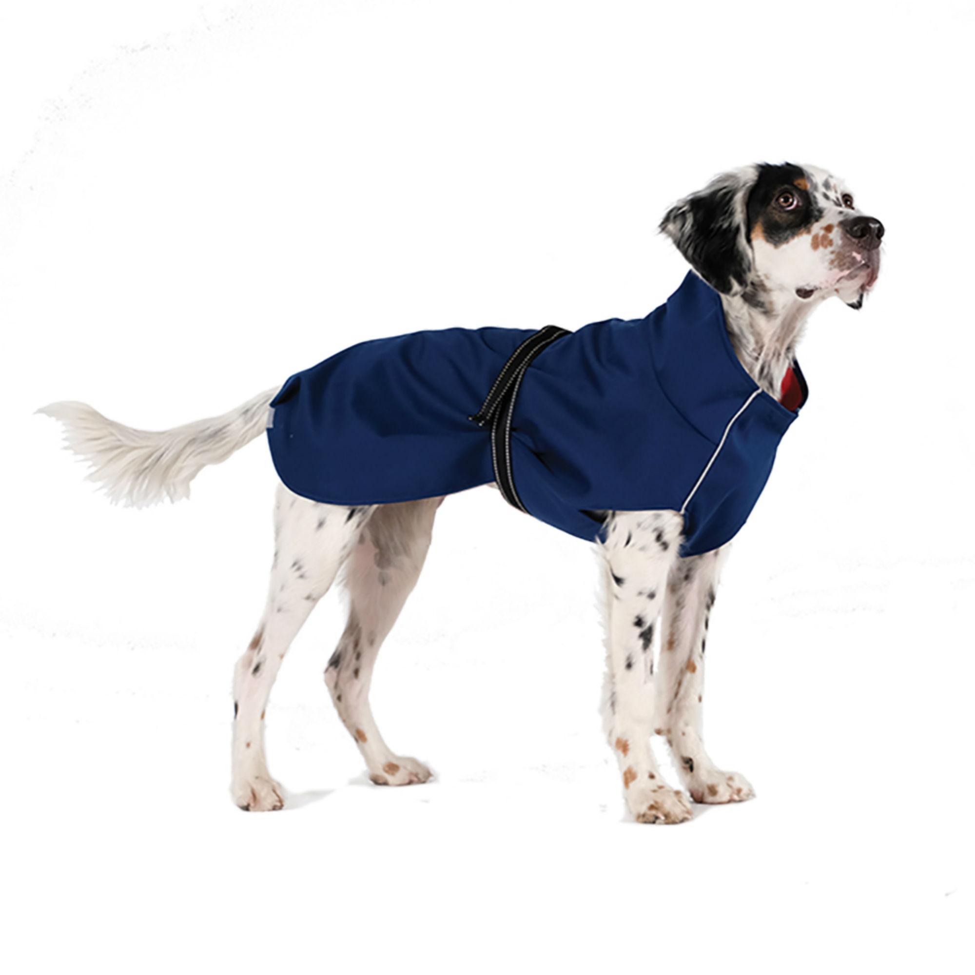 Rain Paw Dog Raincoat by Gold Paw - Navy