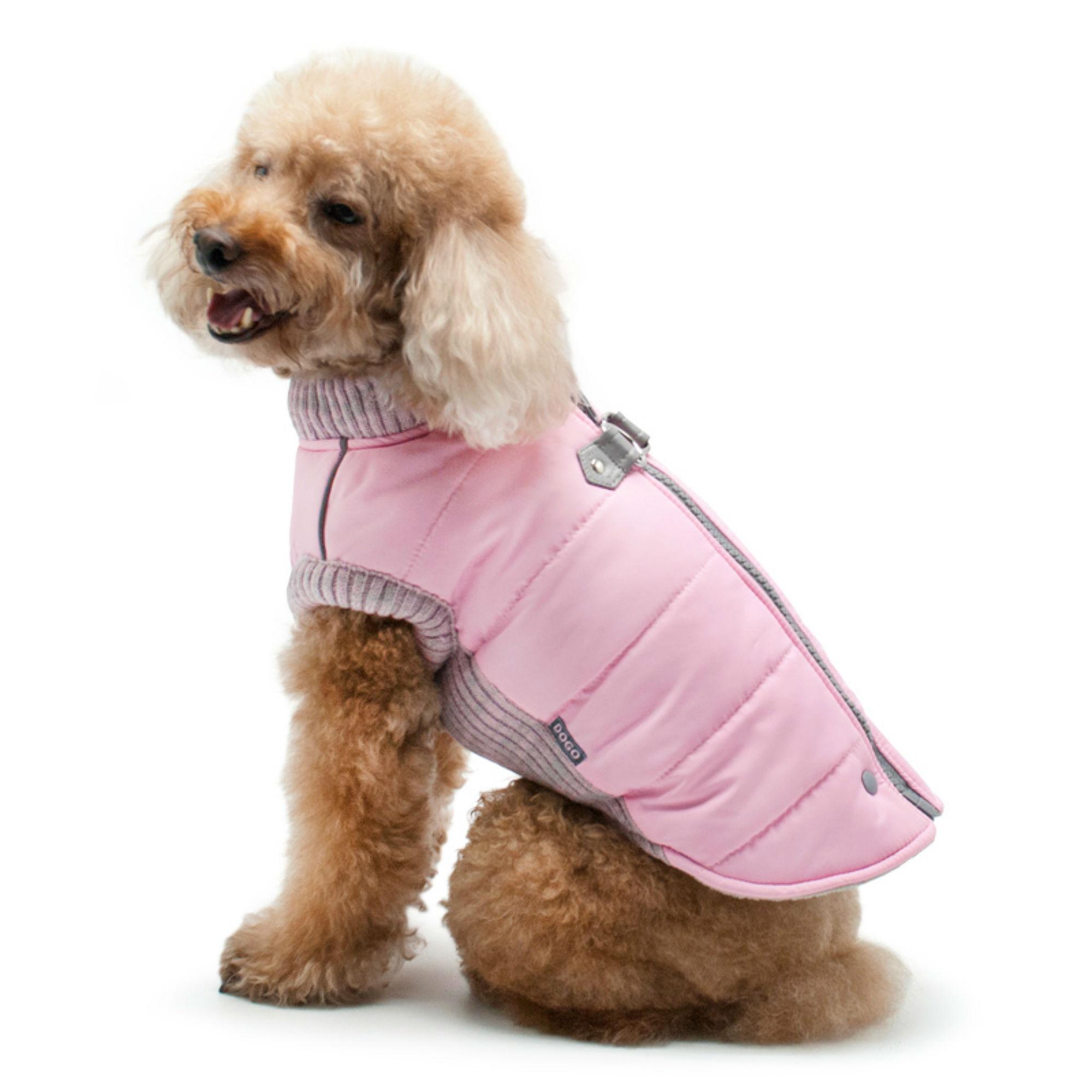 Runner Dog Coat by Dogo - Pink