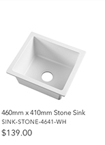 460mmx410mm Stone Sink