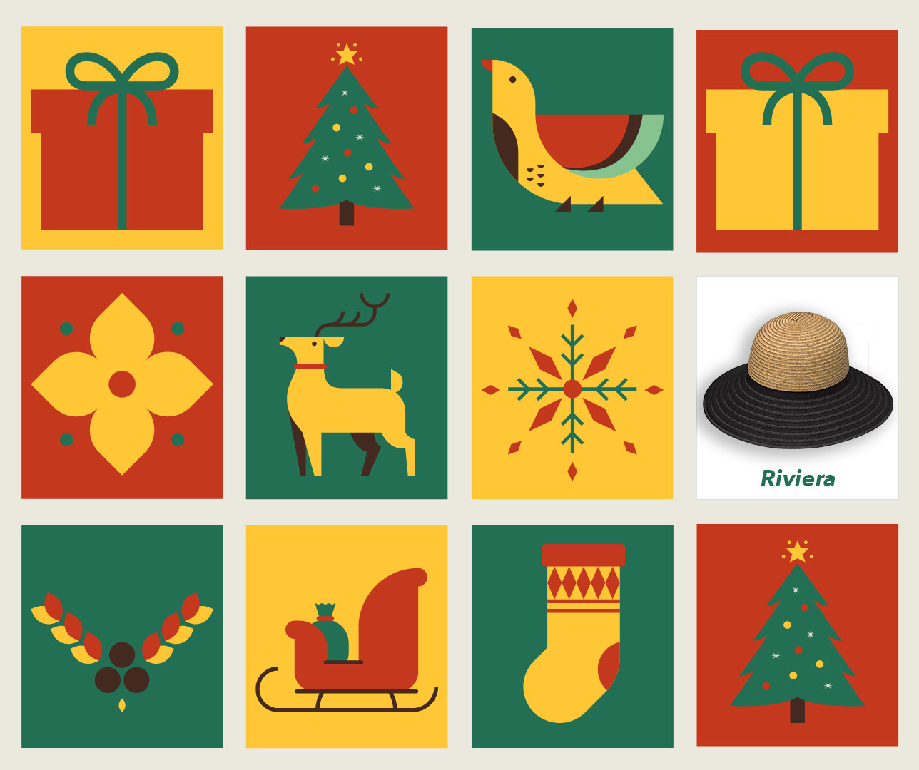 12 Days of Hats - 15% off Riviera