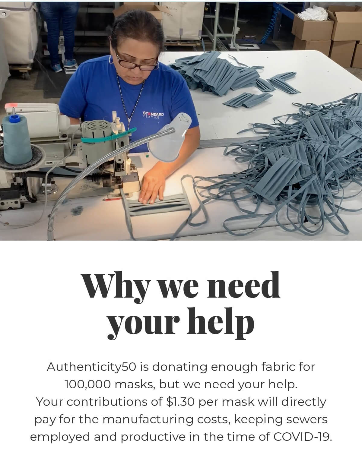 why we need your help