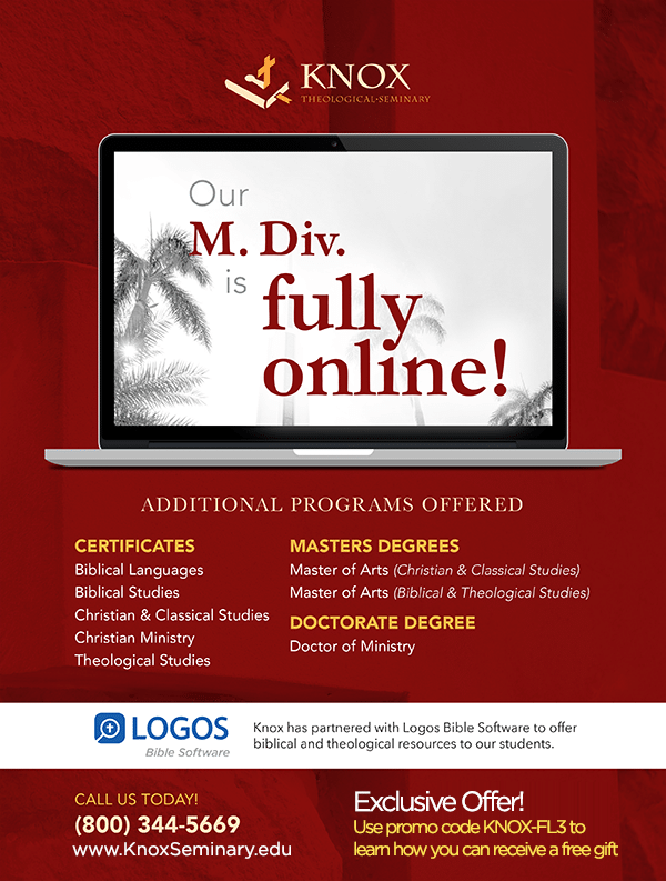 Our M. Div. is fully online!