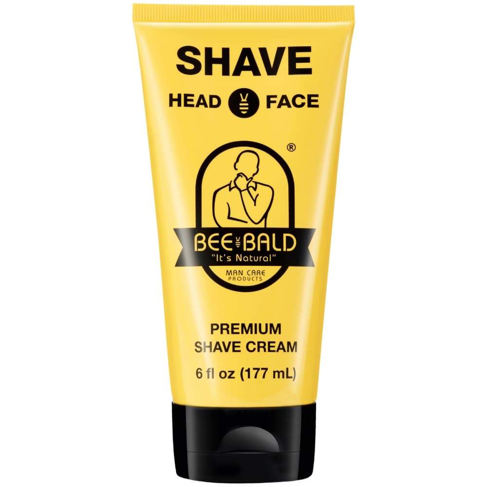 Bee Bald SHAVE Head & Face Premium Shaving Cream 177ml