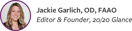 Jackie Garlich, OD, Editor & Founder