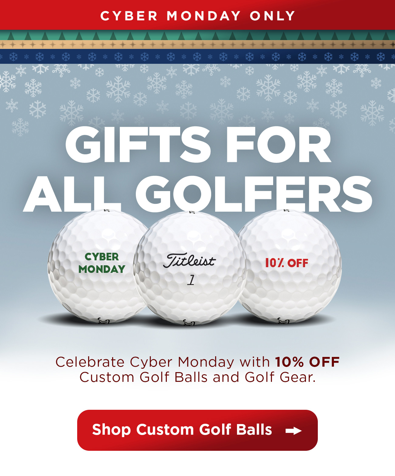 Enjoy 10% Off - Shop Custom Golf Balls