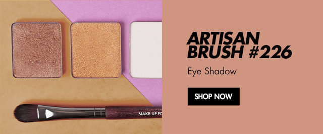 Artisan Brush #226 best with Eye Shadows