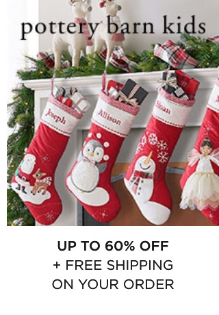 POTTERY BARN KIDS: Up to 60% Off + Free Shipping on Your Order