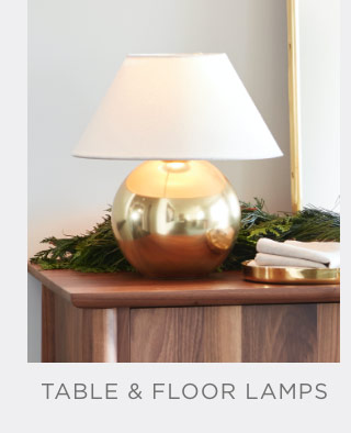 TABLE & FLOOR LAMPS