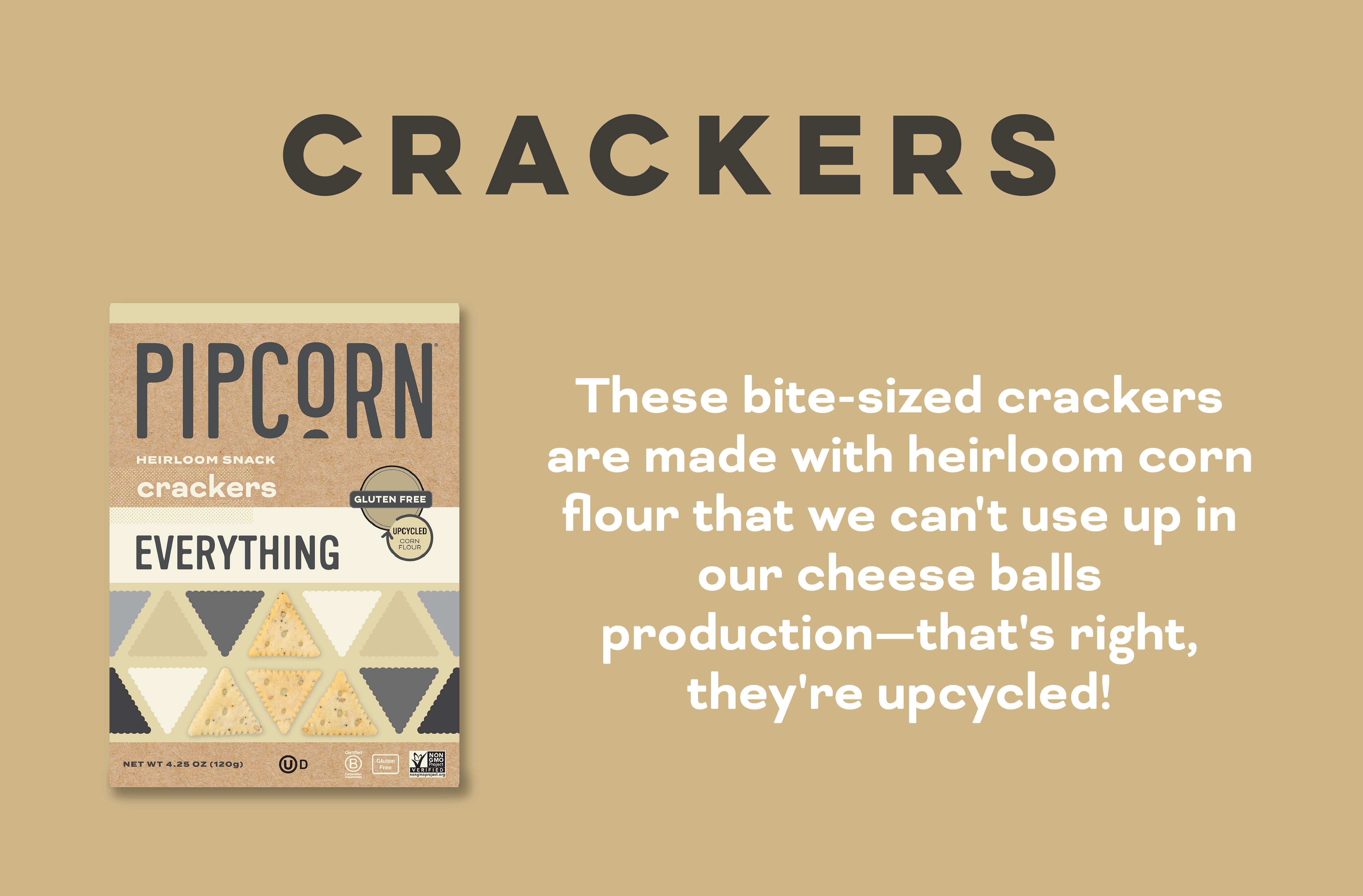 Pipcorn Crackers