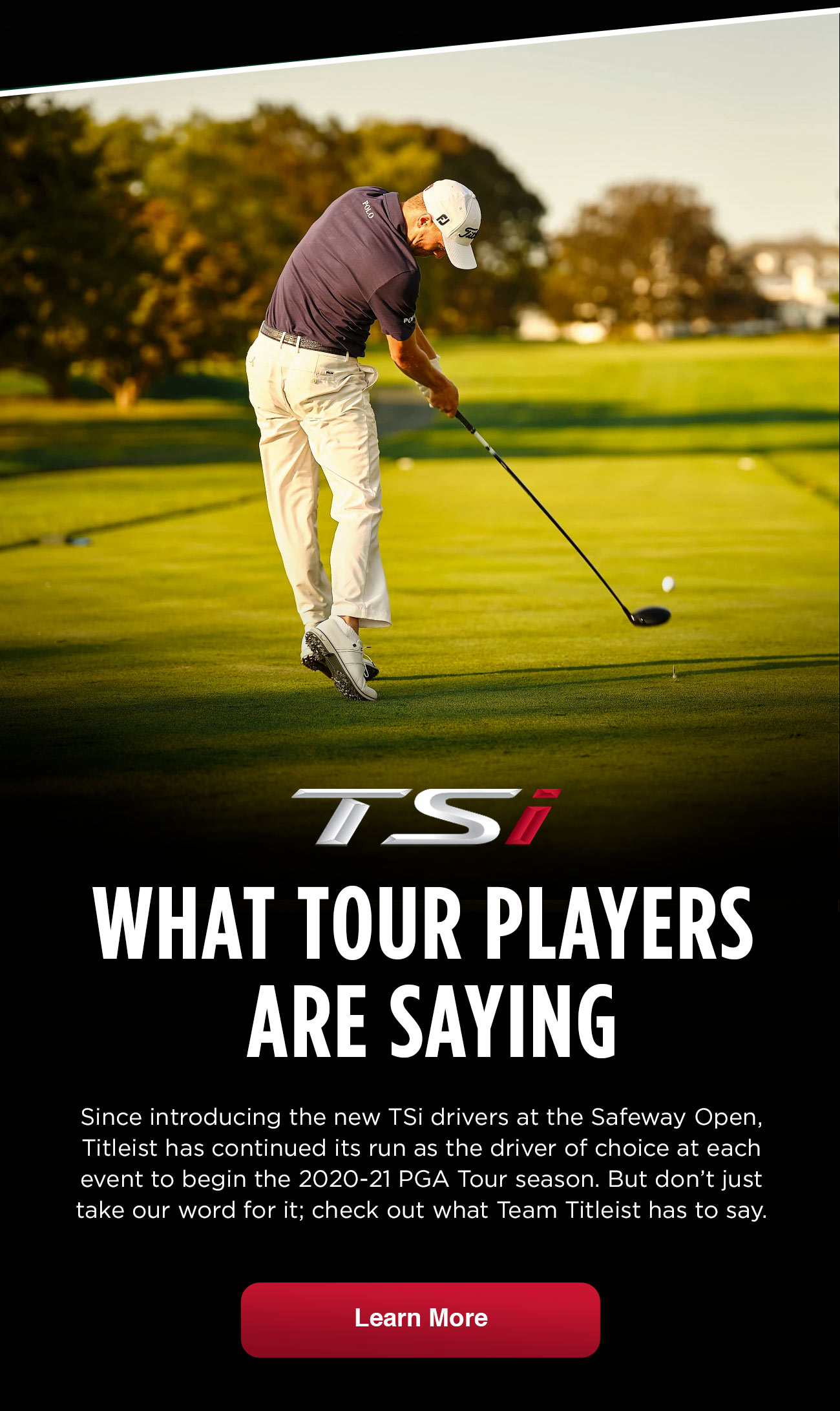 What Tour Players Are Saying