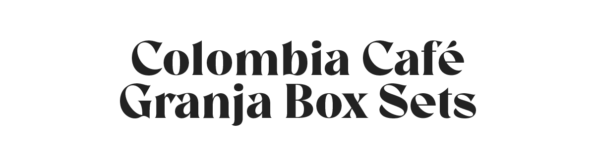 Colombia Caf? Granja Box Sets