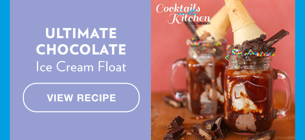 Ultimate Chocolate Ice Cream Float. View Recipe.
