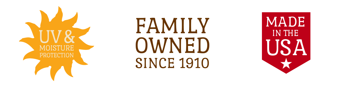 UV Protection, Family Owned and Made in the USA.
