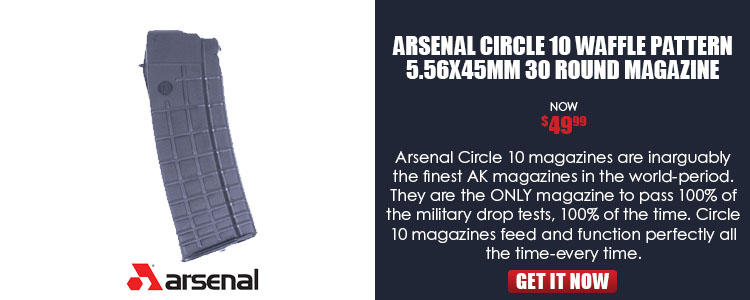 Arsenal Circle 10 Waffle Pattern 5.56x45mm 30 Round Magazine