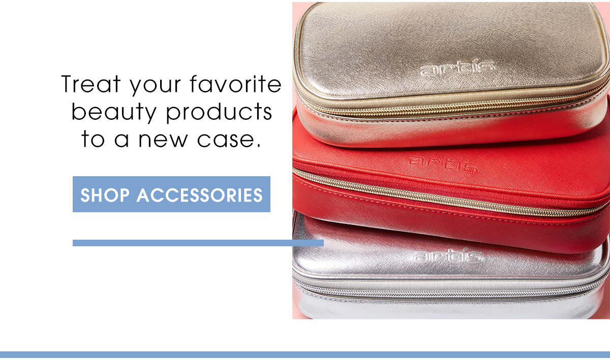 Treat your favorite beauty products to a new case | shop accessories