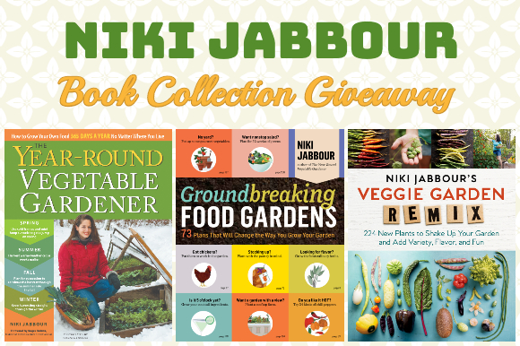 Vegetable gardening book giveaway
