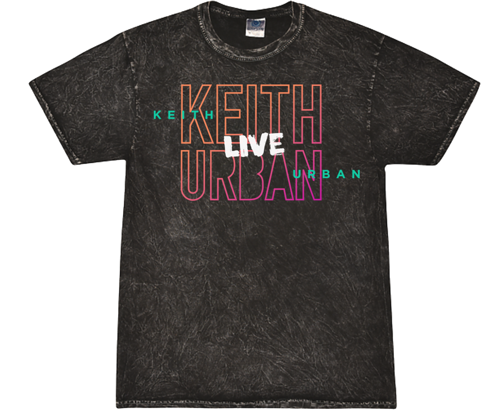 Image of Keith Urban Live Logo Tee