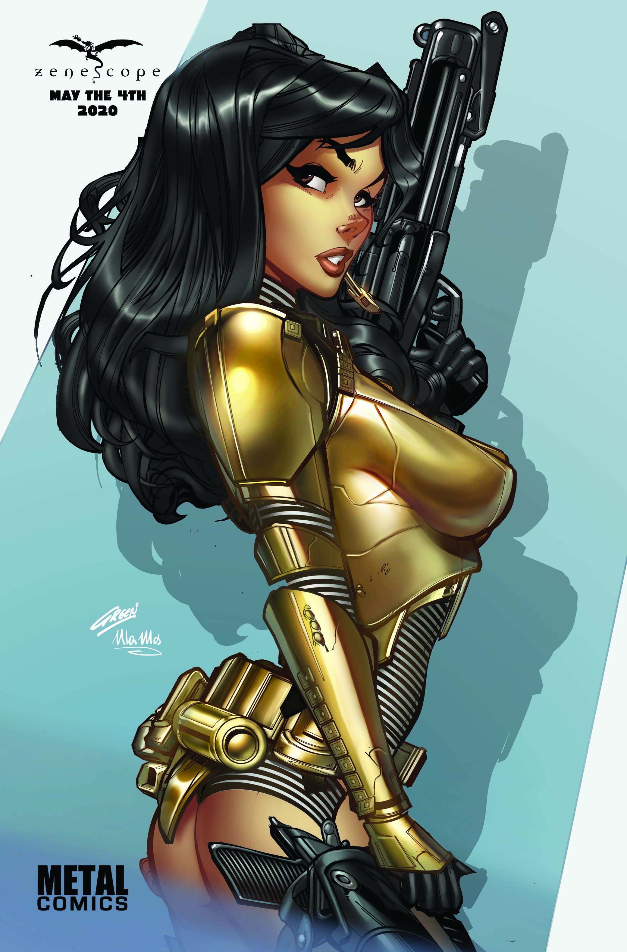 Image of May the 4th 2020 - Gold Trooper Metal Cover #1