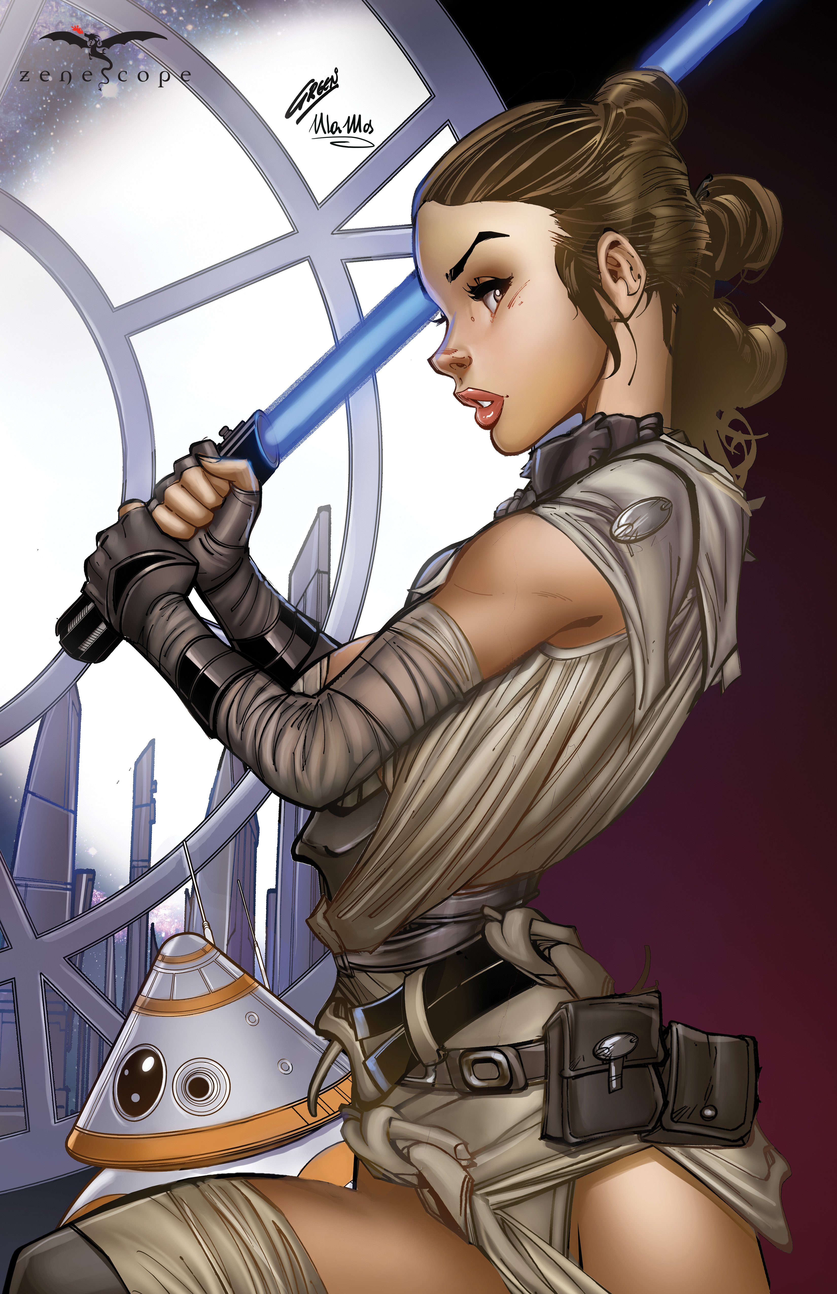 Image of May the 4th 2020 Light Side Art Print Set