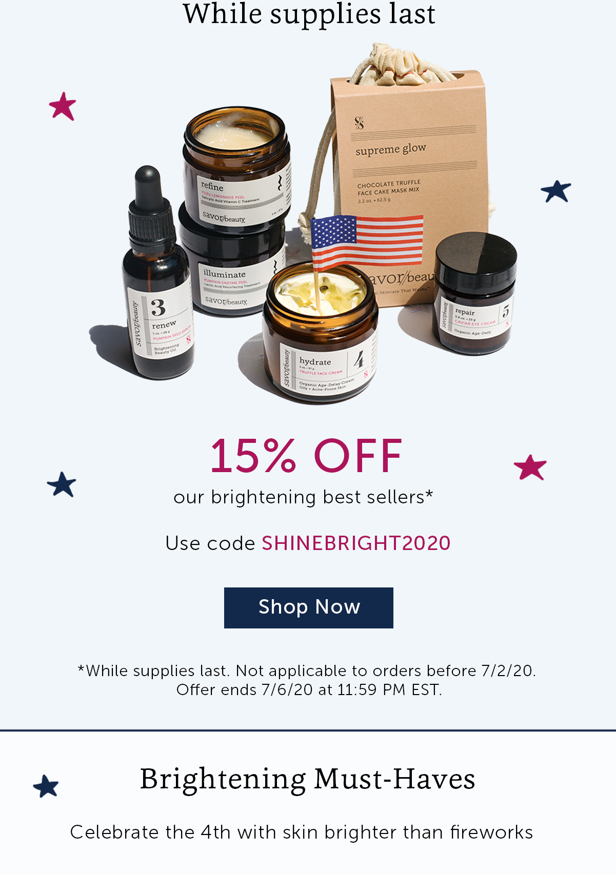 Shine Bright Sale