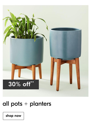 all pots + planters