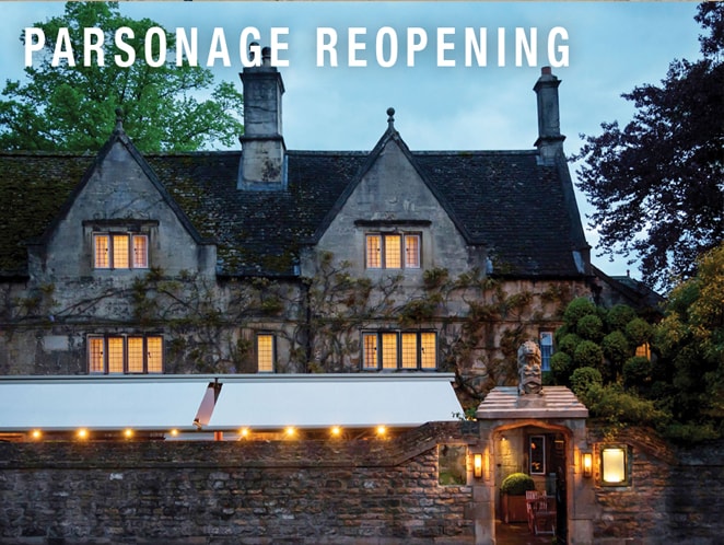 Parsonage Reopening