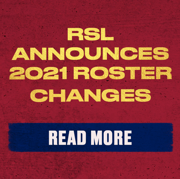 RSL Announces Roster Changes
