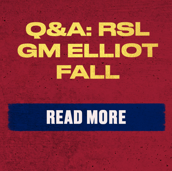 Q&A RSL GM Elliot Fall