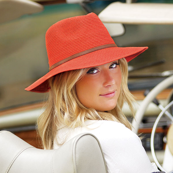 Flash Sale - Today ONLY! Get The Naples Hat in Orange for $25.00!