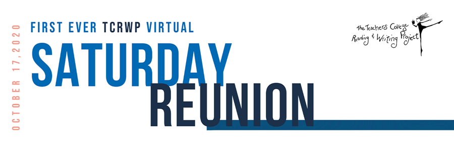 TCRWP Virtual Saturday Reunion